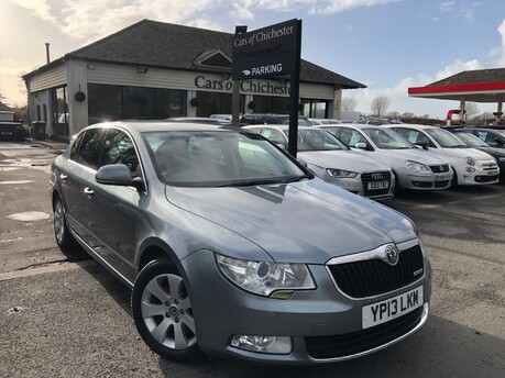 Skoda Superb 1.6 TDI CR SE PLUS GREENLINE 1 owner 51,000m FSH inc cambelt £35 tax