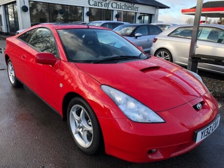 Toyota Celica 1.8 VVT-I 72,000 miles 16 inch alloys, sunroof, AC, leather 3 owners 12