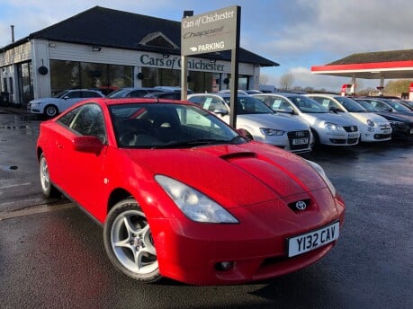 Toyota Celica 1.8 VVT-I 72,000 miles 16 inch alloys, sunroof, AC, leather 3 owners 25