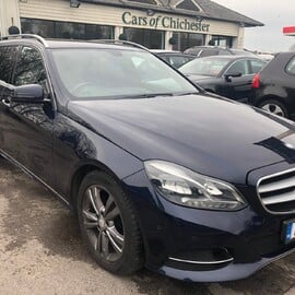 Mercedes-Benz E Class E220 CDI SE automatic diesel estate 75,000m NAV, leather, heated seats