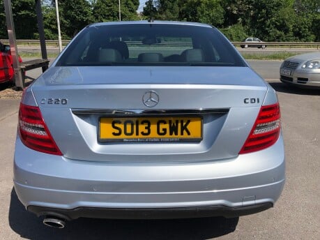Mercedes-Benz C Class C220 CDI BLUEEFFICIENCY AMG SPORT auto 47,000m 1 owner, FSH 12