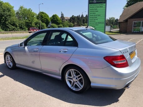Mercedes-Benz C Class C220 CDI BLUEEFFICIENCY AMG SPORT auto 47,000m 1 owner, FSH 14