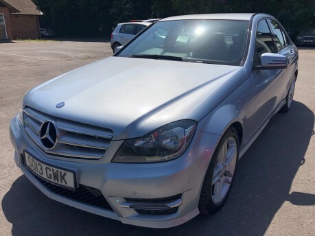 Mercedes-Benz C Class C220 CDI BLUEEFFICIENCY AMG SPORT auto 47,000m 1 owner, FSH 15