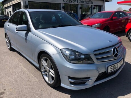 Mercedes-Benz C Class C220 CDI BLUEEFFICIENCY AMG SPORT auto 47,000m 1 owner, FSH 18