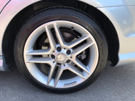Mercedes-Benz C Class C220 CDI BLUEEFFICIENCY AMG SPORT auto 47,000m 1 owner, FSH 21