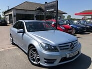 Mercedes-Benz C Class C220 CDI BLUEEFFICIENCY AMG SPORT auto 47,000m 1 owner, FSH 36