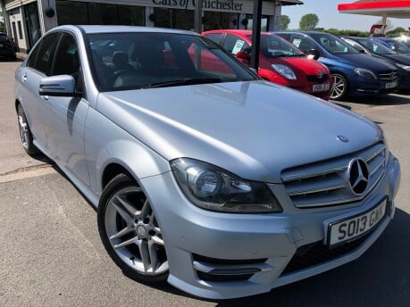 Mercedes-Benz C Class C220 CDI BLUEEFFICIENCY AMG SPORT auto 47,000m 1 owner, FSH 4