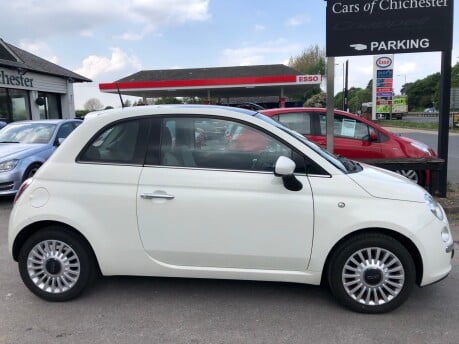 Fiat 500 1.2 LOUNGE 77,000m, good history, £35 tax, panroof, alloys, AC 3