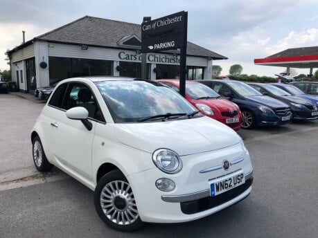 Fiat 500 1.2 LOUNGE 77,000m, good history, £35 tax, panroof, alloys, AC 19