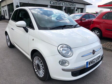 Fiat 500 1.2 LOUNGE 77,000m, good history, £35 tax, panroof, alloys, AC