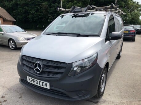 Mercedes-Benz Vito 111 CDI LWB 1 owner, 89,000m, NAV, bluetooth, cruise, sensors, AC 12