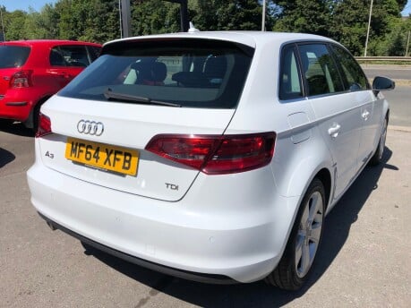 Audi A3 1.6 TDI SPORT 72,000 miles FSH 2 OWNERS, DAB, NAV, BLUETOOTH £20 tax 8
