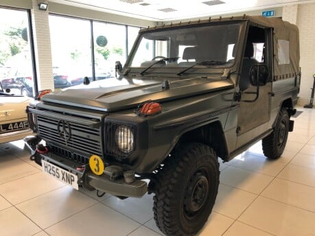 Mercedes-Benz G Class 1990 G240 2.4D Ex Singapore Police Mercedes Manual 4x4 Wolf 6
