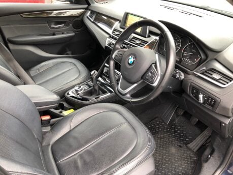 BMW 2 Series 216D 1.5 LUXURY ACTIVE TOURER with Leather 69000m FSH No ULEZ 74MPG 2
