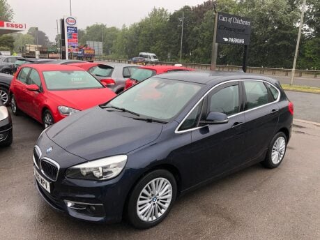 BMW 2 Series 216D 1.5 LUXURY ACTIVE TOURER with Leather 69000m FSH No ULEZ 74MPG 26