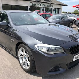 BMW 5 Series 520D M SPORT automatic just 74,000m, 2 owners, NAV, CRUISE, sensors