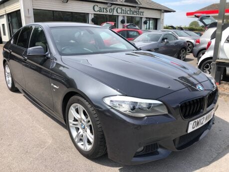 BMW 5 Series 520D M SPORT automatic just 74,000m, 2 owners, NAV, CRUISE, sensors