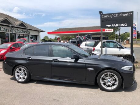 BMW 5 Series 520D M SPORT automatic just 74,000m, 2 owners, NAV, CRUISE, sensors 3
