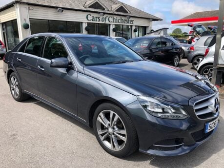 Mercedes-Benz E Class E220 CDI SE automatic, just 61,000m FSH, £35 tax, leather, nav, sensors 3