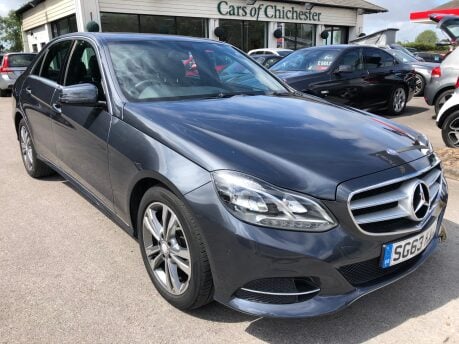 Mercedes-Benz E Class E220 CDI SE automatic, just 61,000m FSH, £35 tax, leather, nav, sensors 18