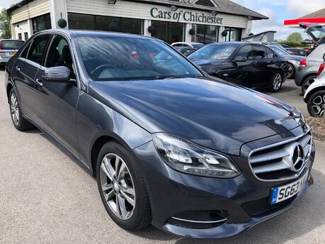 Mercedes-Benz E Class E220 CDI SE automatic, just 61,000m FSH, £35 tax, leather, nav, sensors