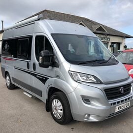 Fiat Ducato Hobby Vantana 55 5.4m 2 Berth camper van only 40000m with FSH 3500kg