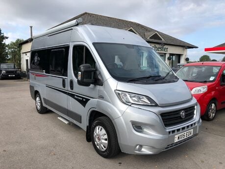 Fiat Ducato Hobby Vantana 55 5.4m 2 Berth camper van only 40000m with FSH 3500kg