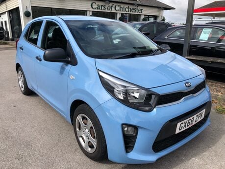 Kia Picanto 1 petrol manual 5 door 54,000, 2 owners, service history, ideal first car 