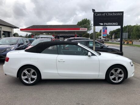 Audi A5 1.8 TFSI SE convertible petrol manual just 67,000m 2 owners, FSH with Audi 3
