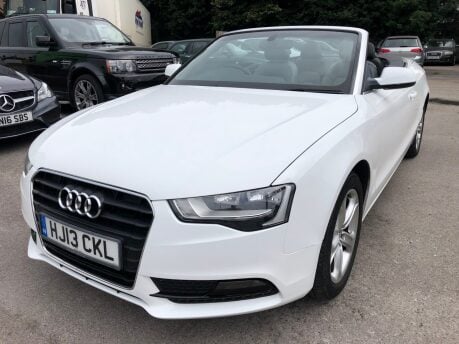 Audi A5 1.8 TFSI SE convertible petrol manual just 67,000m 2 owners, FSH with Audi 26