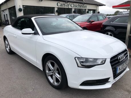 Audi A5 1.8 TFSI SE convertible petrol manual just 67,000m 2 owners, FSH with Audi 17