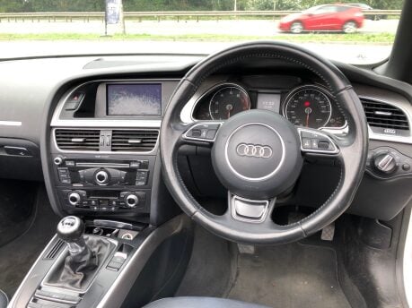 Audi A5 1.8 TFSI SE convertible petrol manual just 67,000m 2 owners, FSH with Audi 6
