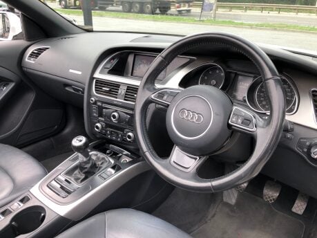 Audi A5 1.8 TFSI SE convertible petrol manual just 67,000m 2 owners, FSH with Audi 2