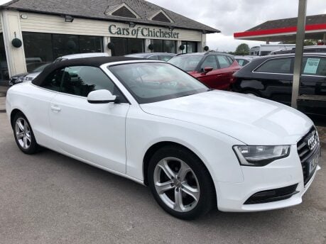 Audi A5 1.8 TFSI SE convertible petrol manual just 67,000m 2 owners, FSH with Audi 25