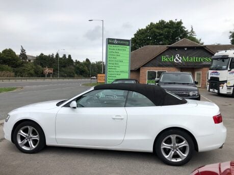 Audi A5 1.8 TFSI SE convertible petrol manual just 67,000m 2 owners, FSH with Audi 14