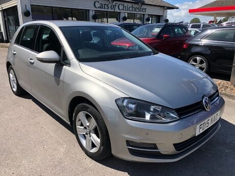 Volkswagen Golf 1.6 TDI MATCH BLUEMOTION TECHNOLOGY 63,000m FSH, £20 tax
