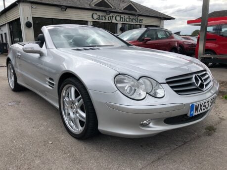 Mercedes-Benz SL Series SL500 v8 automatic petrol great service history, cruise, AC, BOSE, NAV, 22