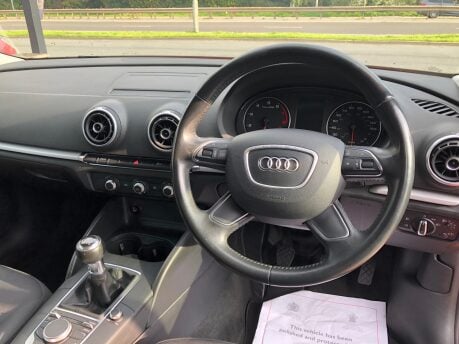 Audi A3 1.2 TFSI SE petrol manual 67,000m 2 owners, service history £35 tax 5
