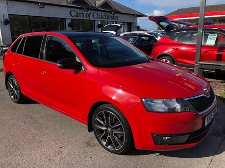Skoda Rapid SPACEBACK SE SPORT 1.2 TSI 67,000m, nav, panroof, DAB, £35 tax, ULEZ