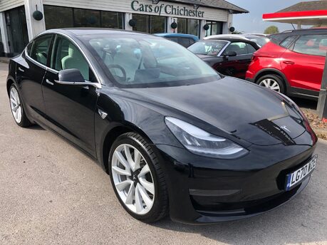 Tesla Model 3 LONG RANGE AWD 36,000 miles, 348 range, white leather, 19inch alloys