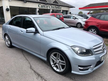 Mercedes-Benz C Class C220 CDI BLUEEFFICIENCY AMG SPORT automatic 47,000m, 1 owner 