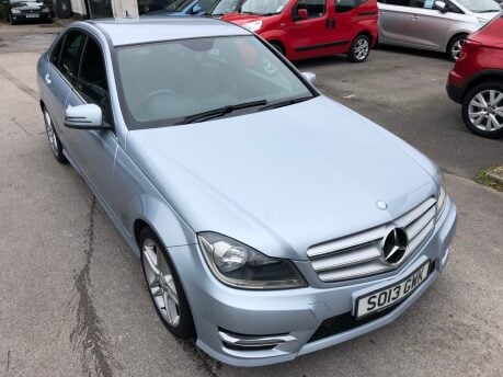 Mercedes-Benz C Class C220 CDI BLUEEFFICIENCY AMG SPORT automatic 47,000m, 1 owner 18