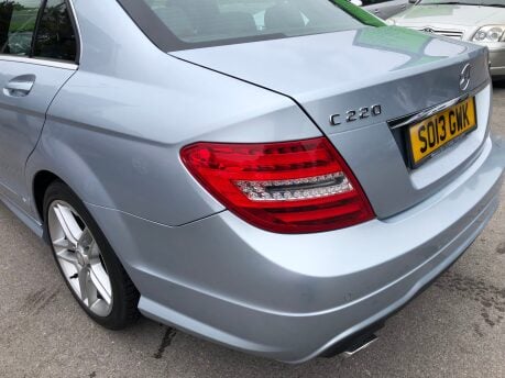 Mercedes-Benz C Class C220 CDI BLUEEFFICIENCY AMG SPORT automatic 47,000m, 1 owner 28