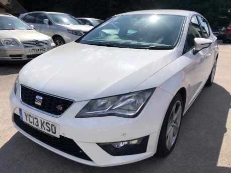 SEAT Leon 2.0 TDI FR DSG diesel, 85,000 miles, £35 tax, 2 owners, service history 9