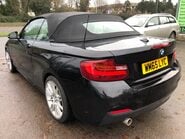 BMW 2 Series 218D M SPORT convertible just 49,000m, Nav, bluetooth, sport seats £165 tax 7