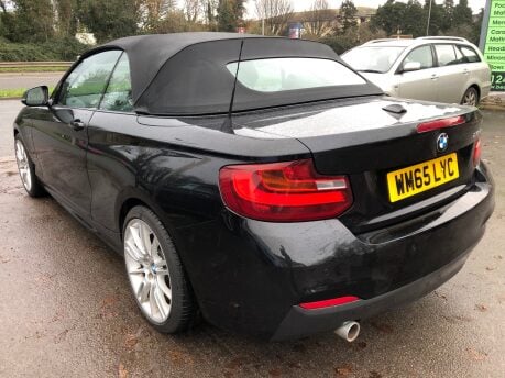 BMW 2 Series 218D M SPORT convertible just 49,000m, Nav, bluetooth, sport seats £165 tax 7