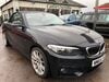 BMW 2 Series 218D M SPORT convertible just 49,000m, Nav, bluetooth, sport seats £165 tax