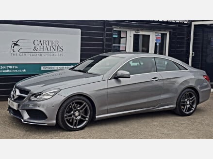 Mercedes-Benz E Class 2.1 E220 CDI AMG Sport Coupe 2dr Diesel G-Tronic+ Euro 5 (s/s) (170 ps)