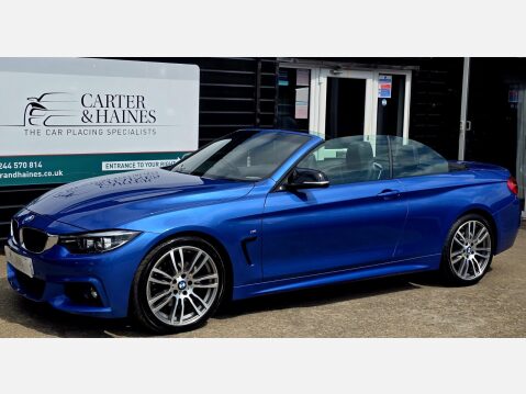 BMW 4 Series 2.0 430i GPF M Sport Convertible 2dr Petrol Auto Euro 6 (s/s) (252 ps) 2