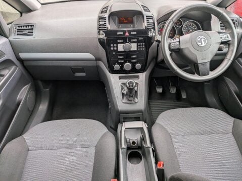 Vauxhall Zafira 1.8 16V Exclusiv Euro 5 5dr 13